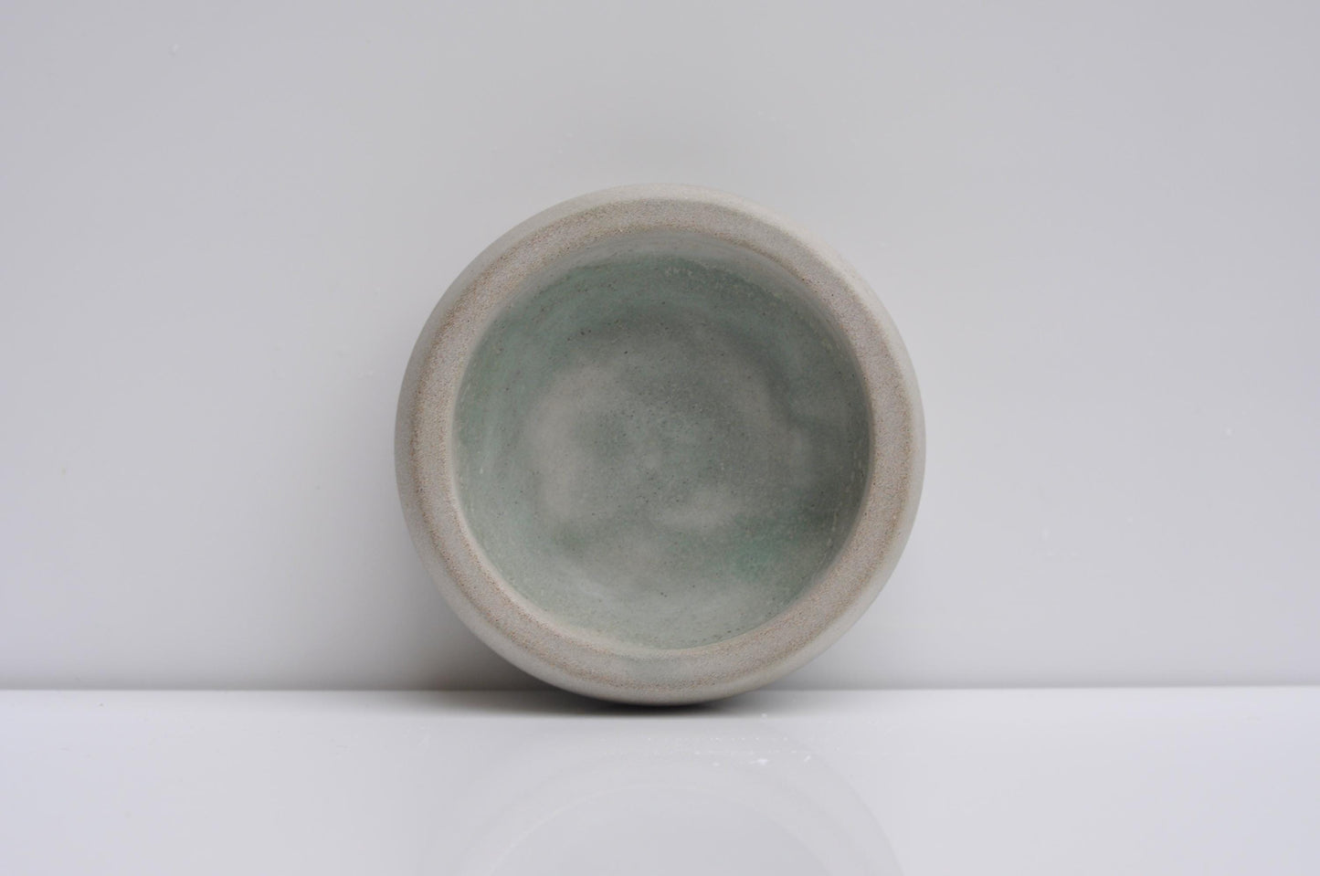 Little handmade concrete dish with rustic texture