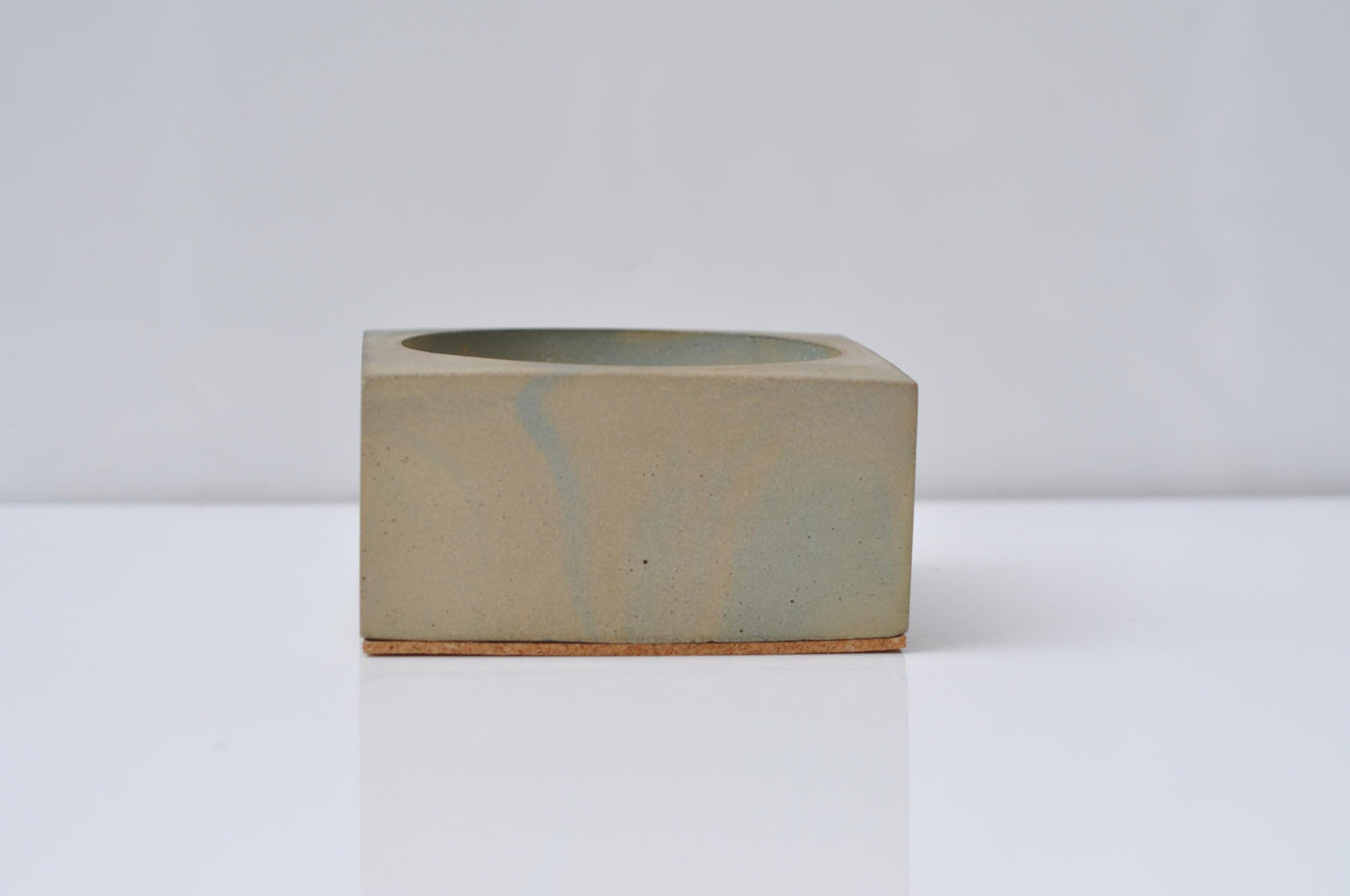 Concrete Incense Burner: Handmade Brutalist Home Decor