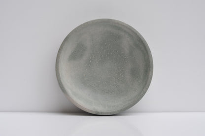 Light grey concrete catchall dish