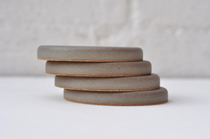 Handmade cement coasters for home décor