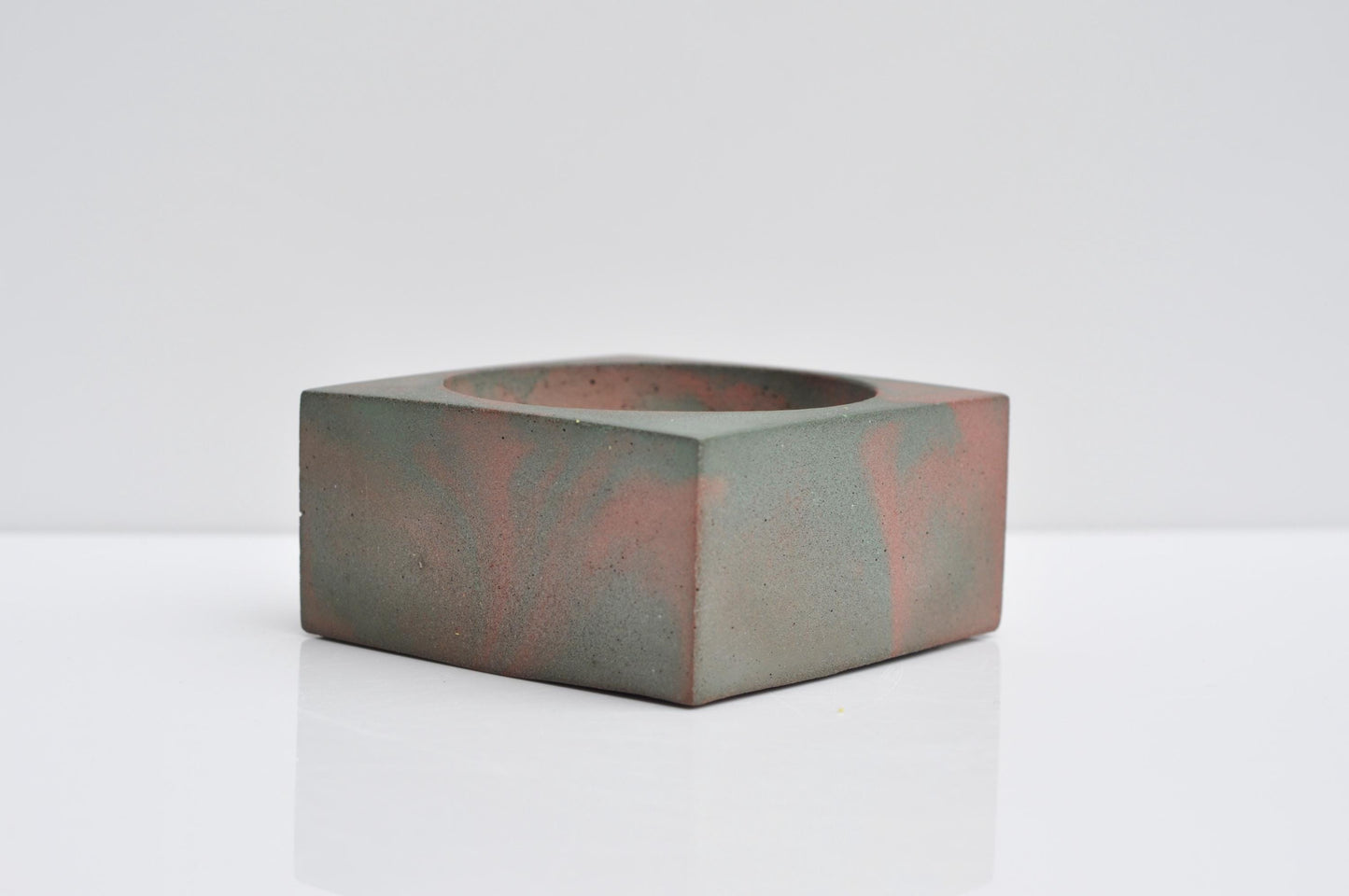 Modern home décor with concrete incense burner