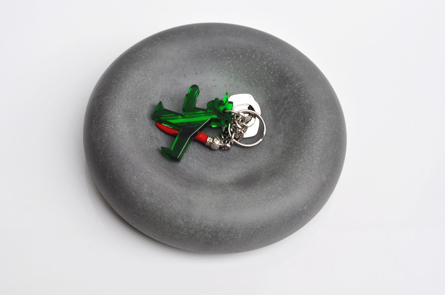 Minimalist key bowl for entryway or desk