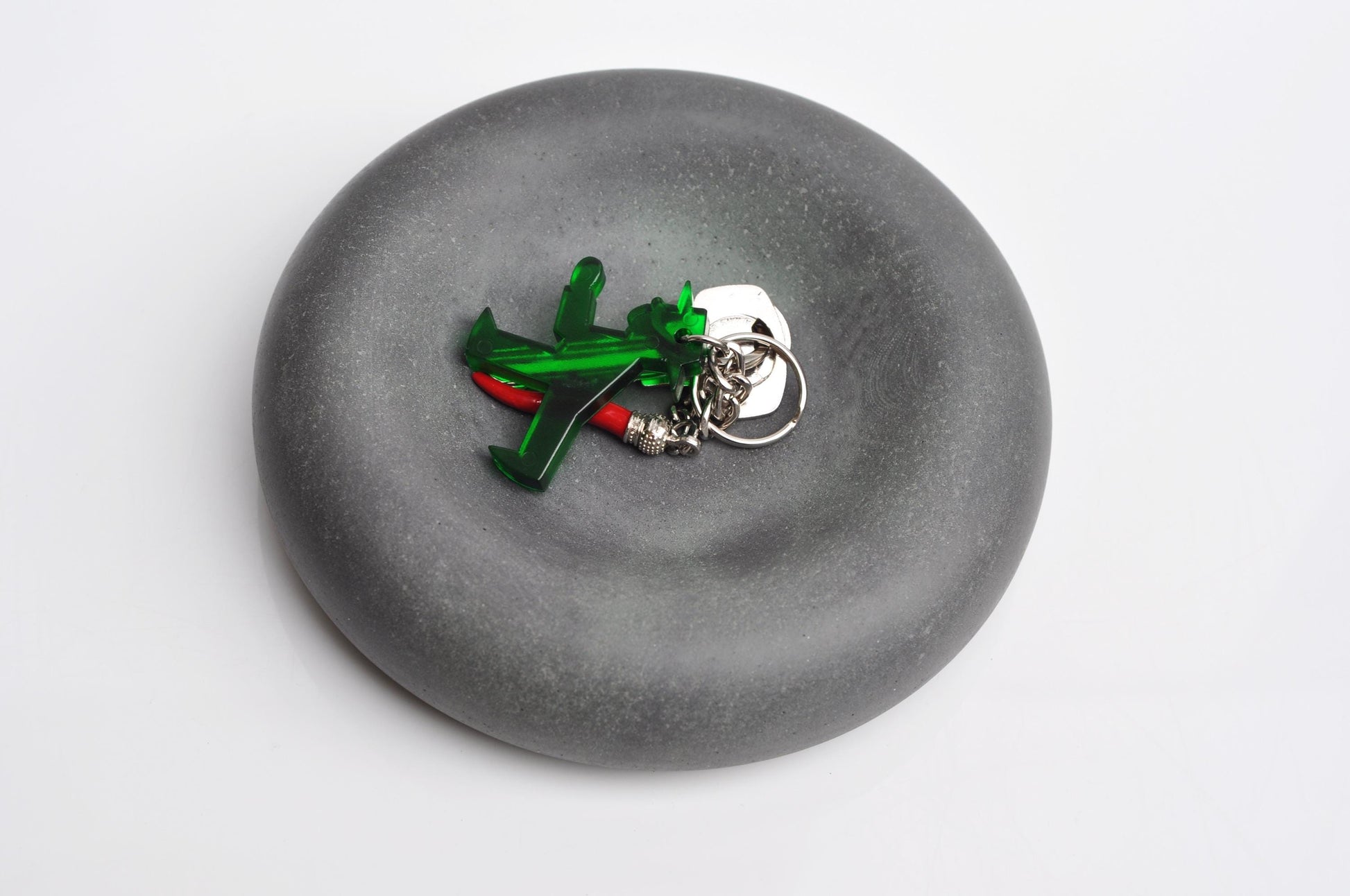 Minimalist key bowl for entryway or desk