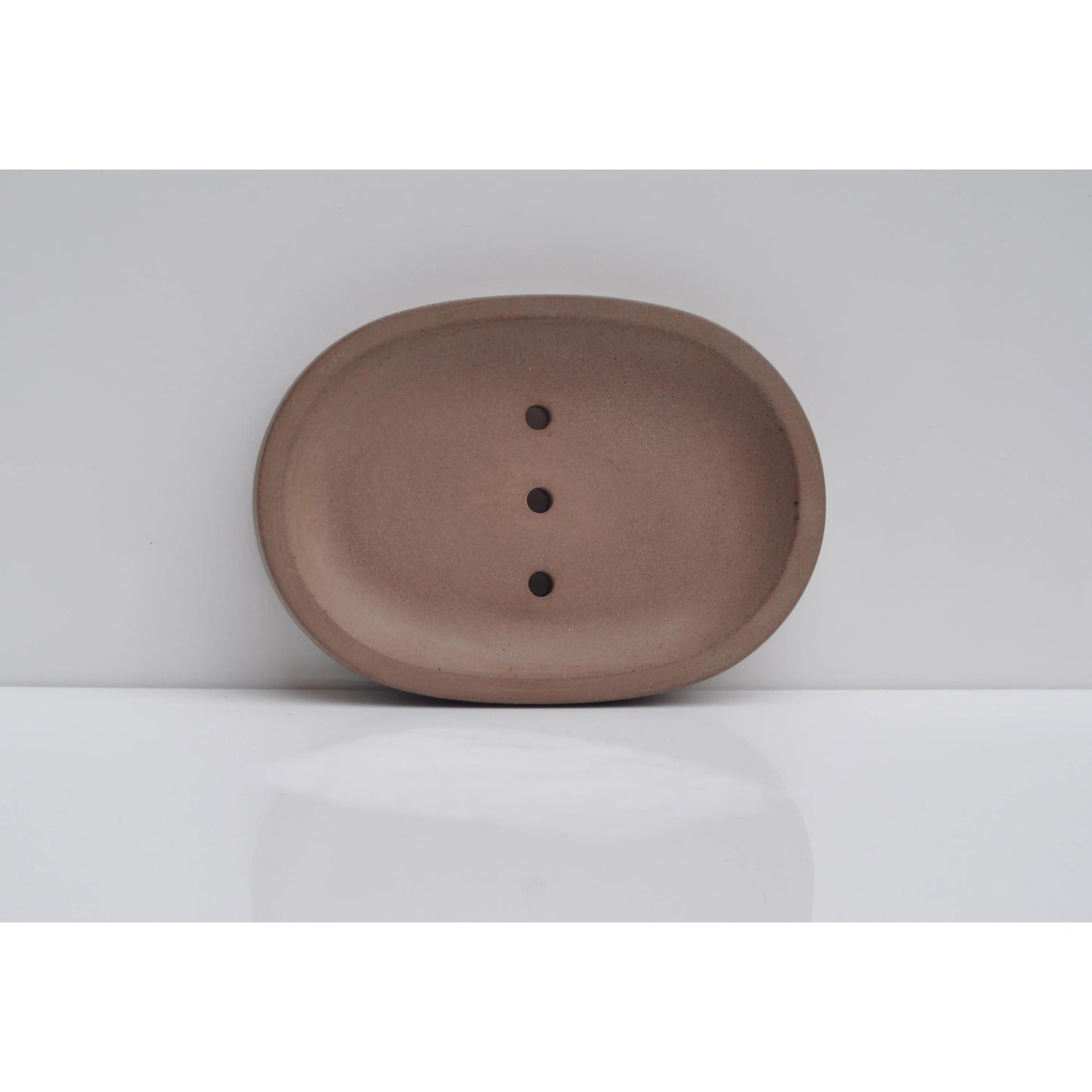 Minimalist bathroom décor accessory concrete dish