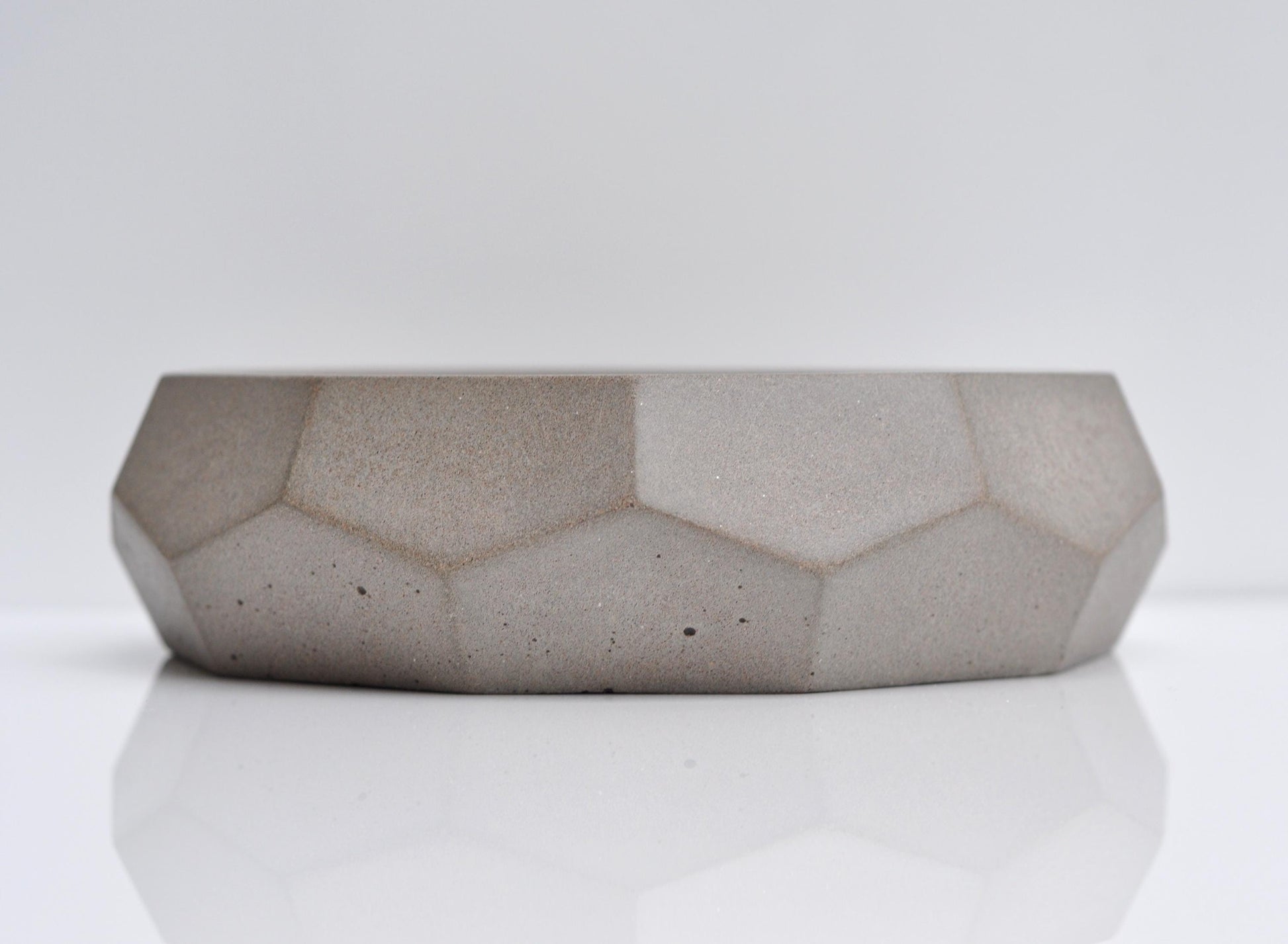 Handmade concrete bowl for small everyday items