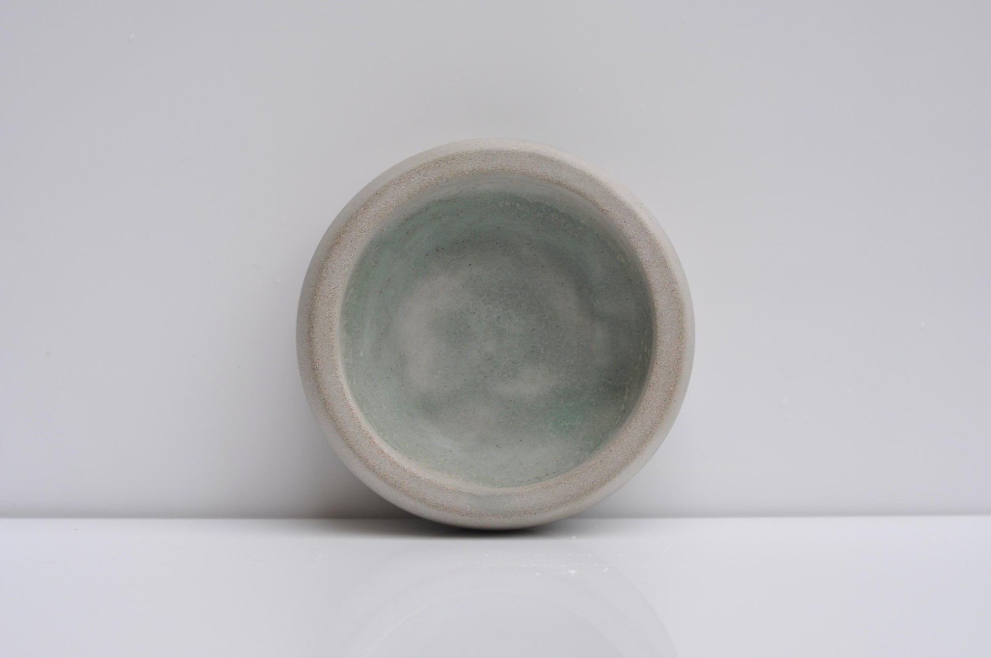 Little handmade concrete dish with rustic texture