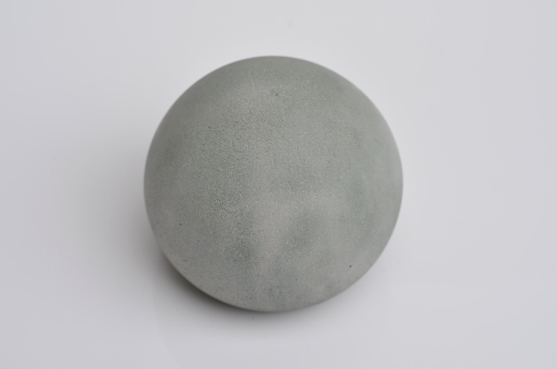 Grey and green modern concrete ornament