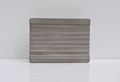 HANDMADE CONCRETE SOAP DISH - GREY