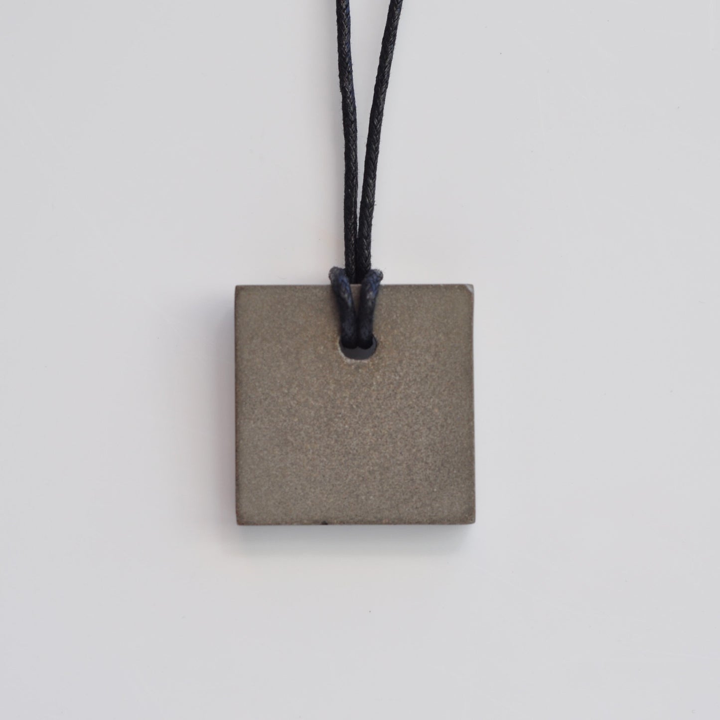 Concrete Pendant | Handmade Grey Necklace  | Small Brutalistic Jewellery