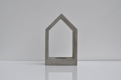 Concrete Light Holder House  | Brutalistic Tealight holder  | Beton candle holder  | Cement house decor