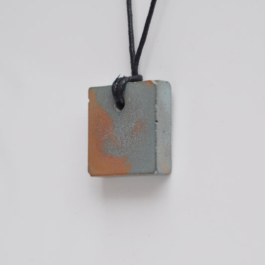 Concrete Pendant  | Handmade Cement  Brutalistic Necklace  | Beton Jewellery