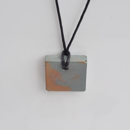 Concrete Pendant  | Handmade Cement  Brutalistic Necklace  | Beton Jewellery