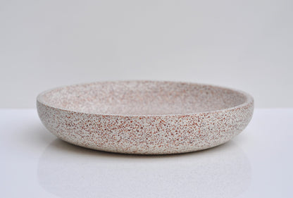 Unique White Terrazzo Concrete Key Bowl 