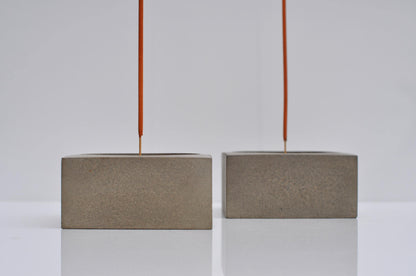 Concrete incense burner | Cement Josticks Holder | Beton Home Decor