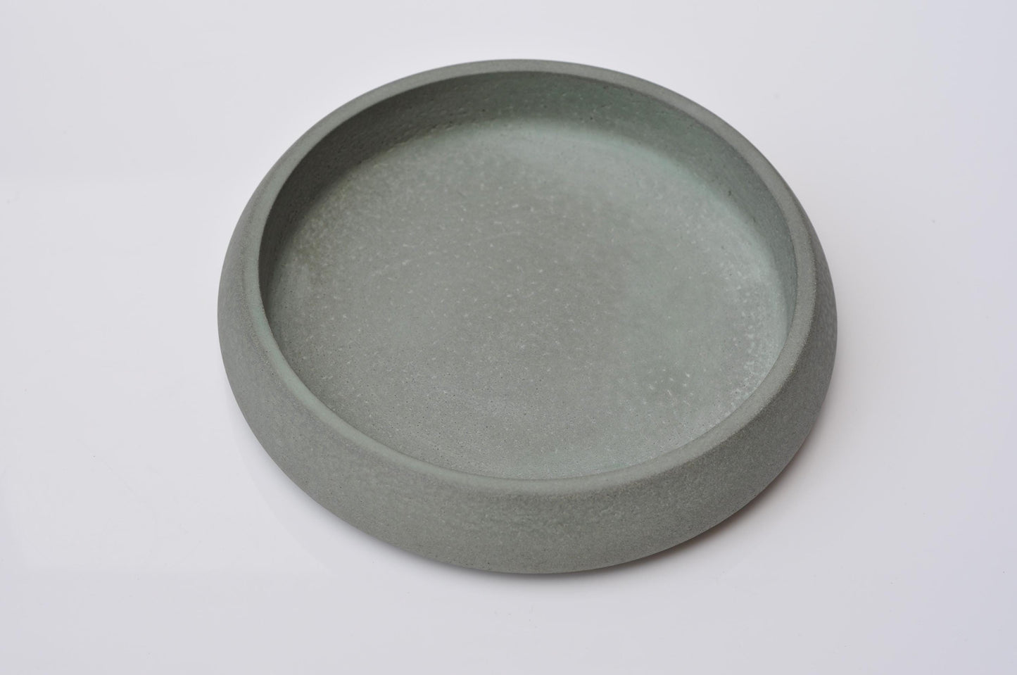 Concrete Bowl  | Handmade Ash Green Key Bowl  | Accessory Bowl  | Minimalist Home Decor