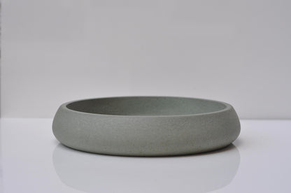 Concrete Bowl  | Handmade Ash Green Key Bowl  | Accessory Bowl  | Minimalist Home Decor