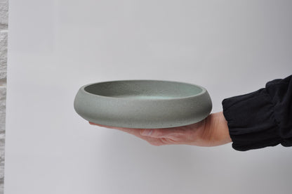 Concrete Bowl  | Handmade Ash Green Key Bowl  | Accessory Bowl  | Minimalist Home Decor