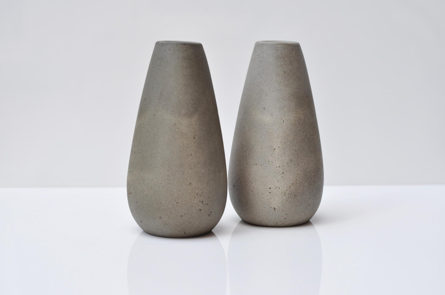 Medium Concrete Grey Vase for Dry Flowers