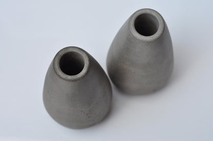 Medium Concrete Grey Vase for Dry Flowers