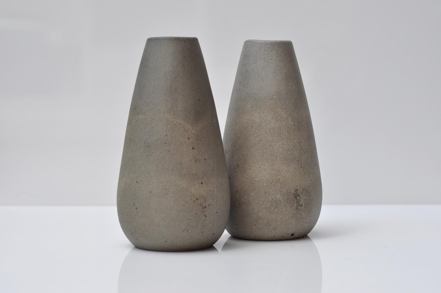 Medium Concrete Grey Vase for Dry Flowers