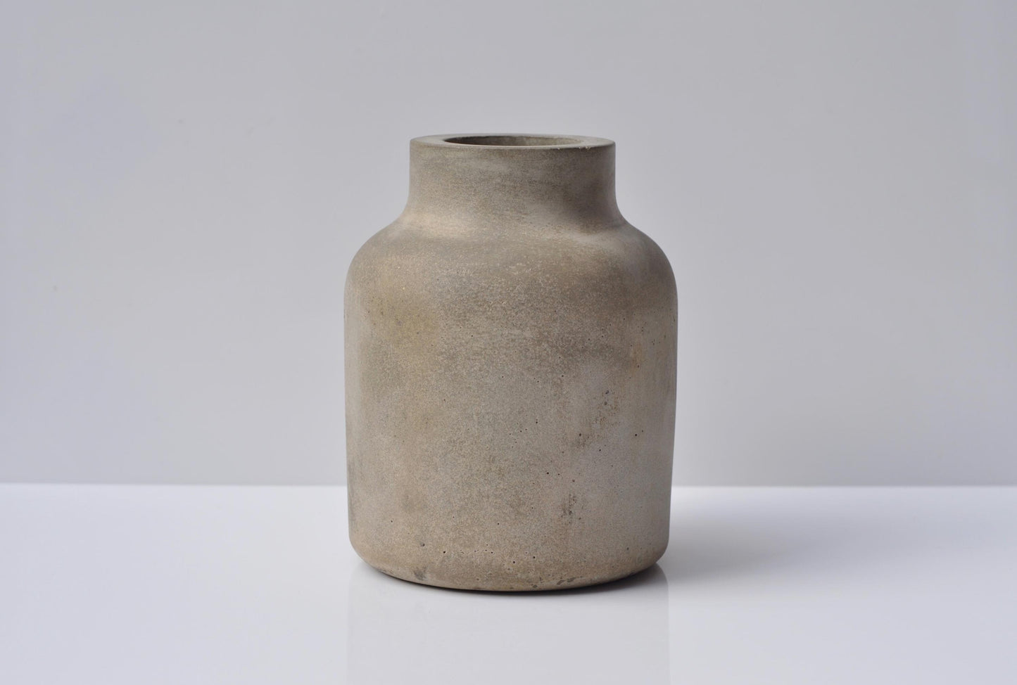 Concrete Industrial Vase for Dry Flowers  | Imperfect Beton Vase  | Heavy cement Vase