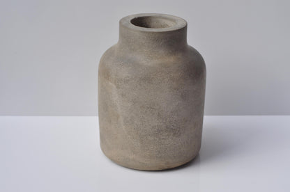 Concrete Industrial Vase for Dry Flowers  | Imperfect Beton Vase  | Heavy cement Vase