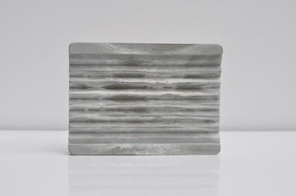 Concrete Soap Dish  | Green Grey Handmade Rectangular Soap Holder  | Bathroom Accessories