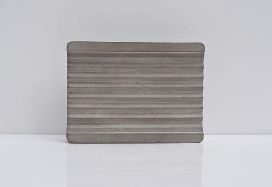 Concrete Soap Dish  | Grey Handmade Rectangular Soap Tray  | Bathroom Accessories