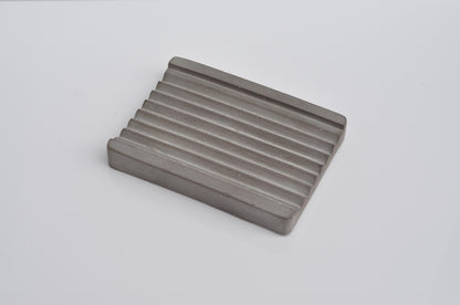 HANDMADE CONCRETE SOAP DISH - GREY