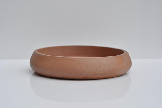 Orange Concrete Bowl  | Handmade Terracotta Key Accessory Bowl  | Minimalist Home Decor