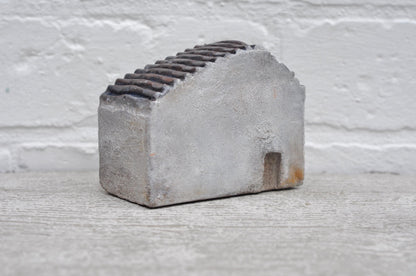 CONCRETE ORNAMENT HOUSE - BOOK END, PAPER WEIGHT