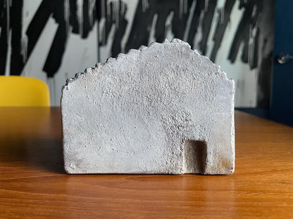 CONCRETE ORNAMENT HOUSE - BOOK END, PAPER WEIGHT