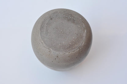 Handmade Concrete Vase: Large Heavy Grey Minimalist Home Decor