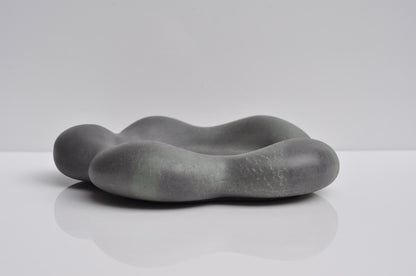 Flower Concrete Key & Jewelry Tray: Pebble Candle Plate