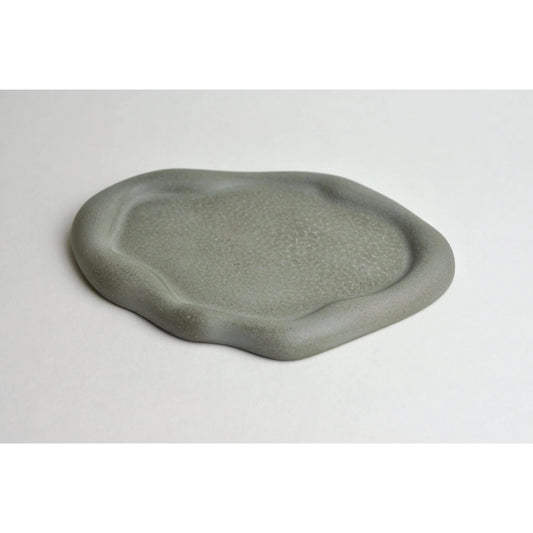 Concrete Cloud Tray: Handmade Steel Grey Modern Home Decor