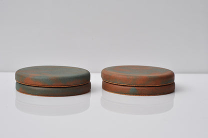 Unique handmade concrete coasters for gift or personal use