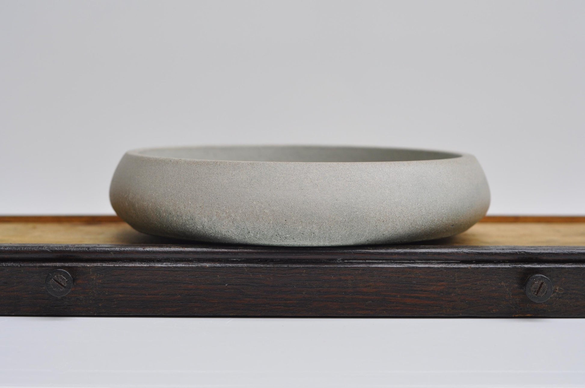 Minimalist concrete storage dish