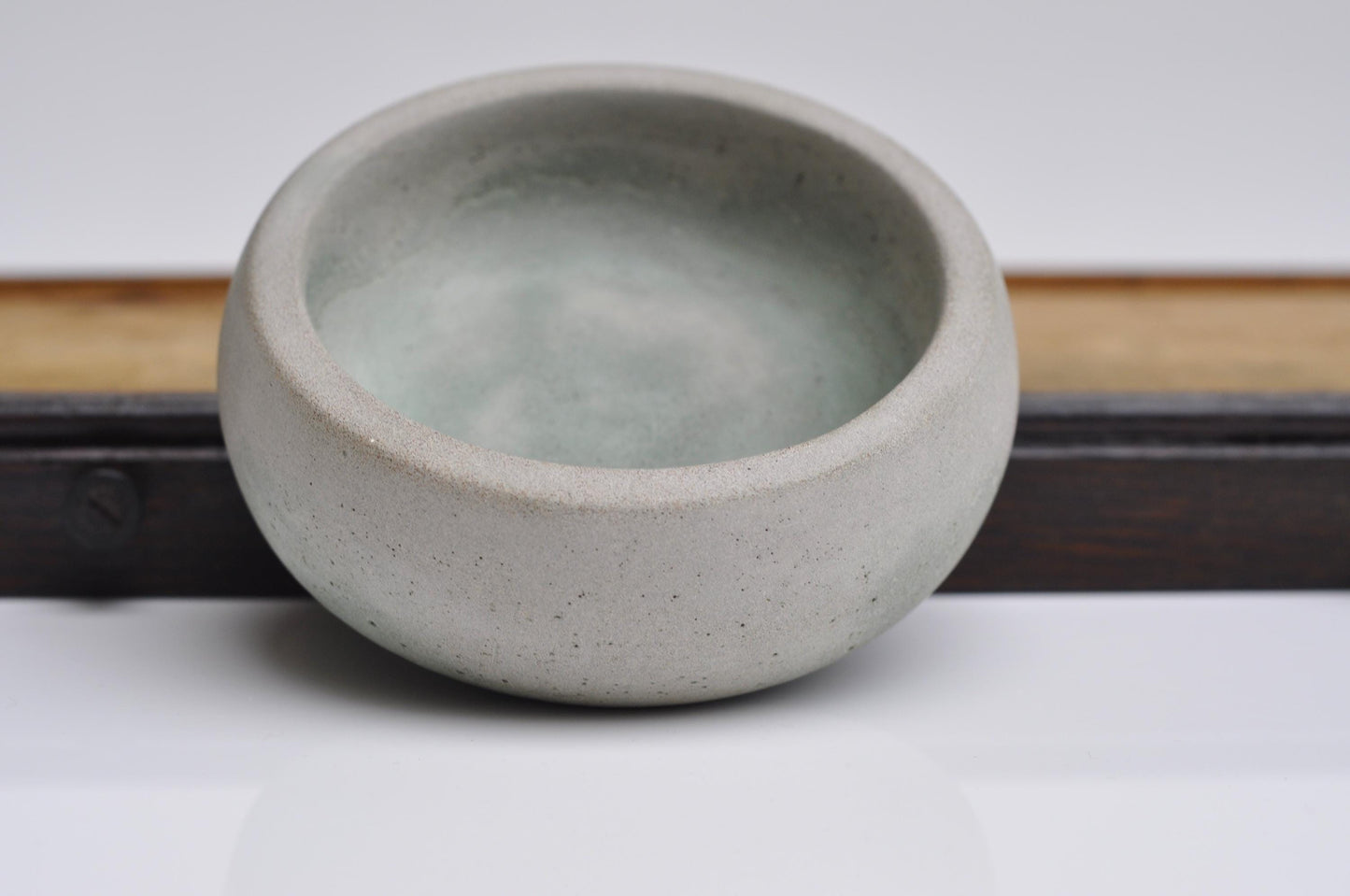 Small handmade concrete dish for jewellery