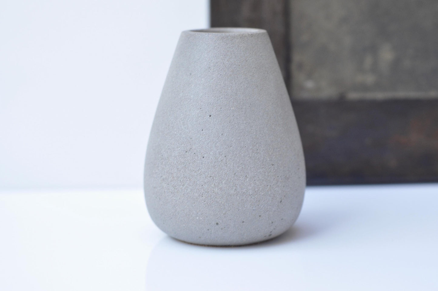 Modern concrete incense burner set