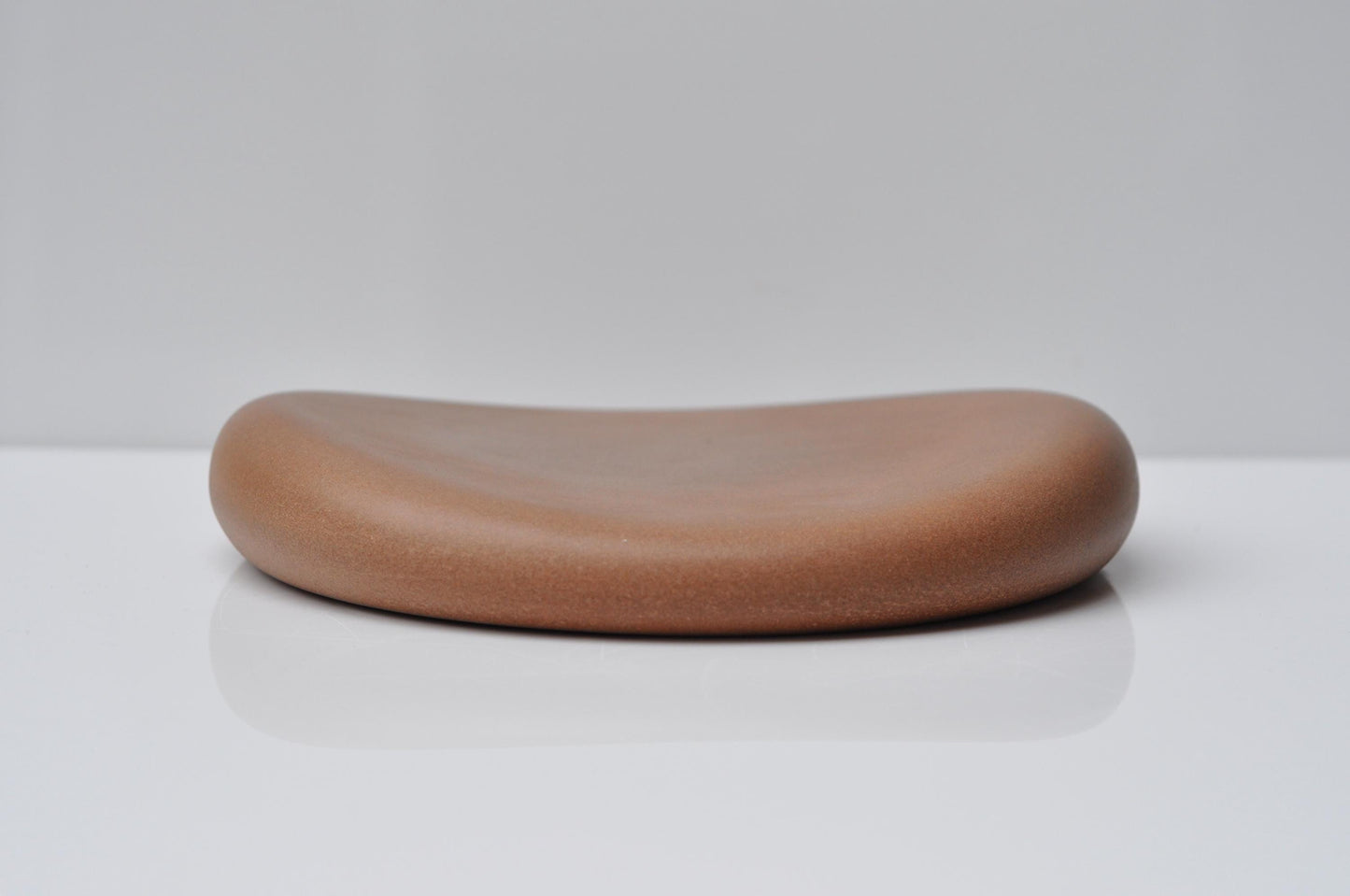 Heavy orange concrete tray for modern decor