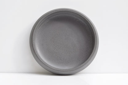 Close-up of textured anthracite concrete surface